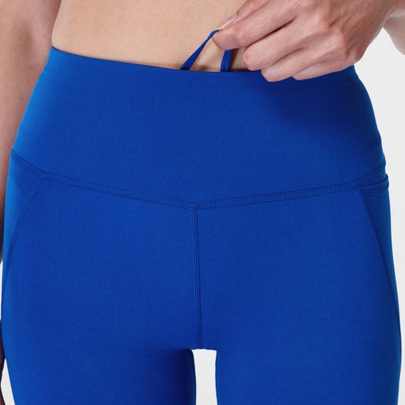 Sweaty Betty 7/8 Power legging, black and grey paisley pattern - Picture 5 of 5